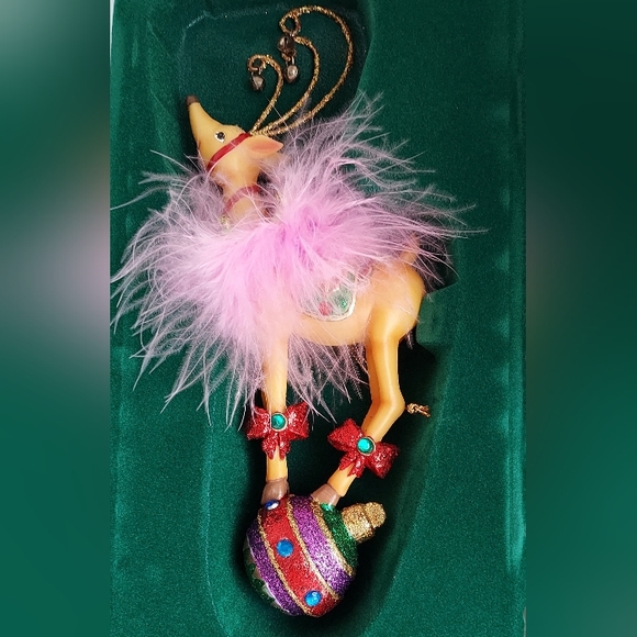 NIB Fanciful Reindeer Ornament - Picture 1 of 6
